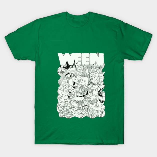 WEEN poster 1 T-Shirt by MichaelHegarty